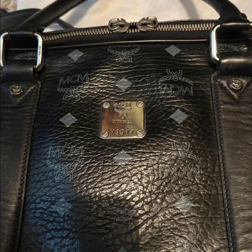 💎RARE💎Authentic MCM ‘Visetos’ Laptop Bag/Briefcase